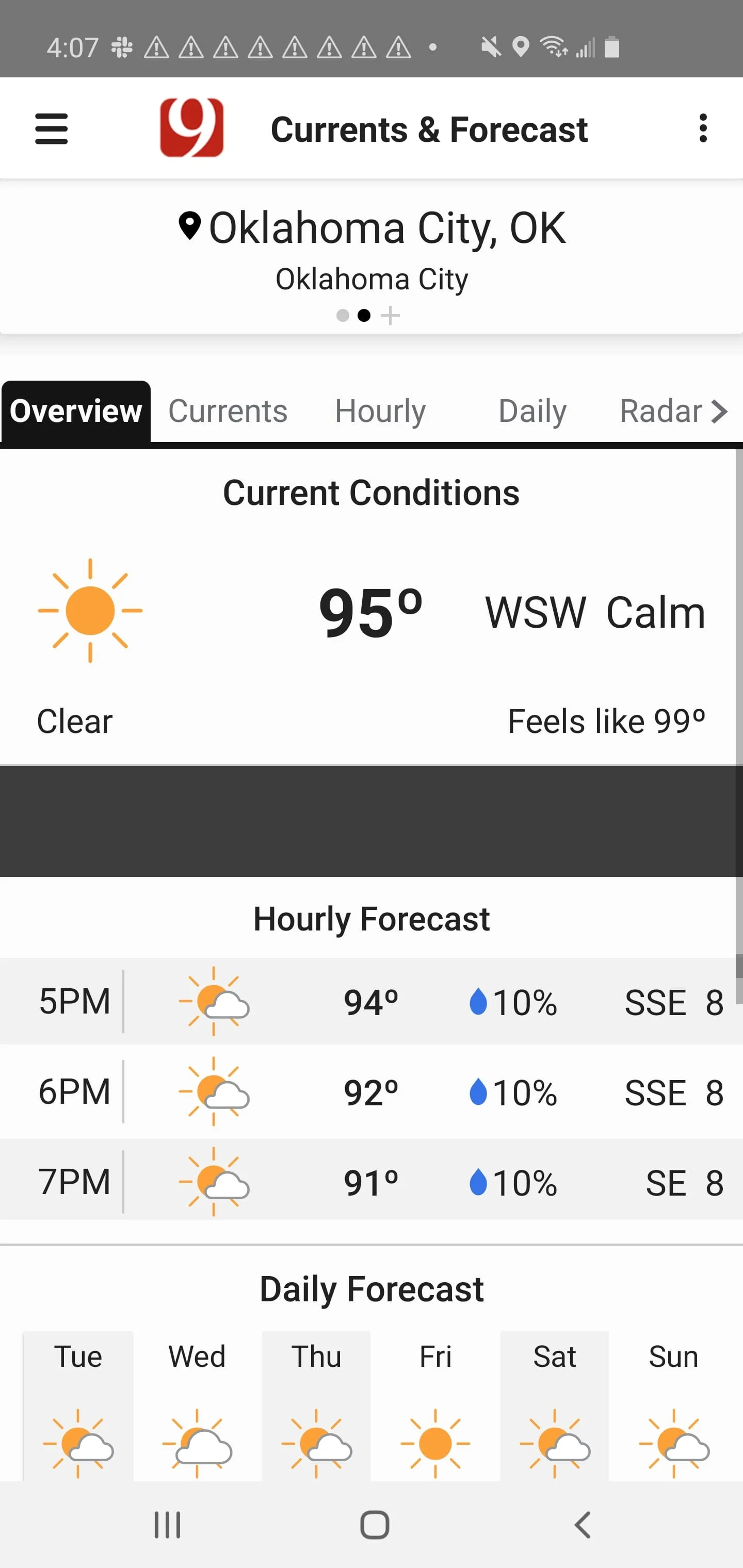 News 9 Weather Screenshot 2