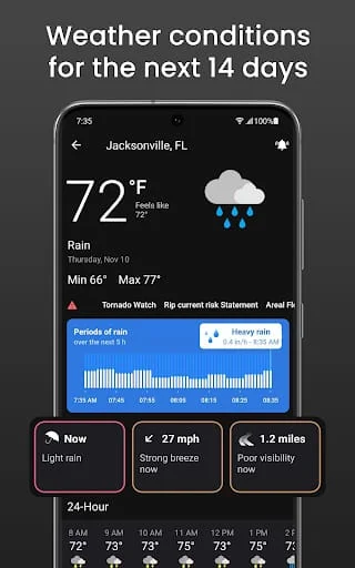 Clime: NOAA Weather Radar Live Screenshot 4