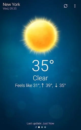 Weather Screenshot 1