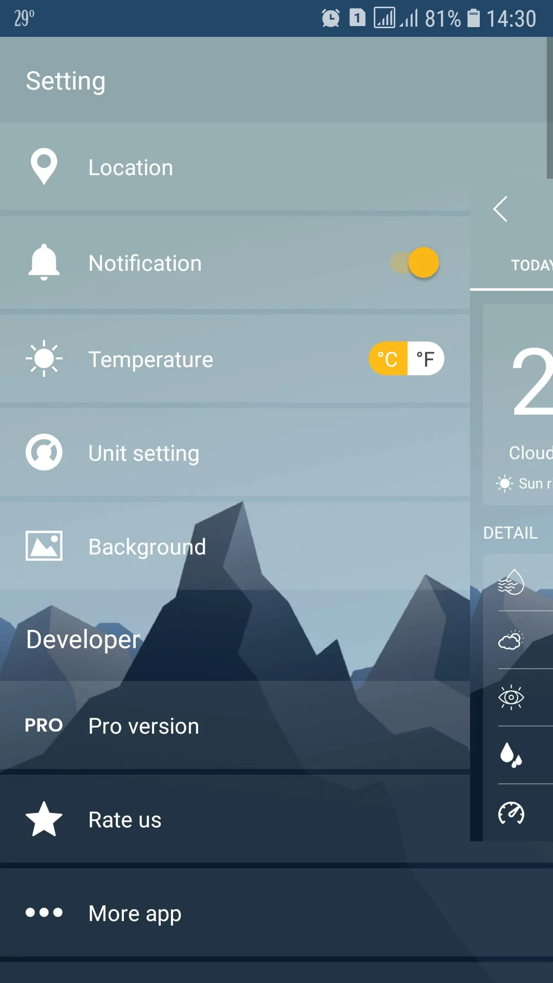 Weather Forecast Screenshot 4