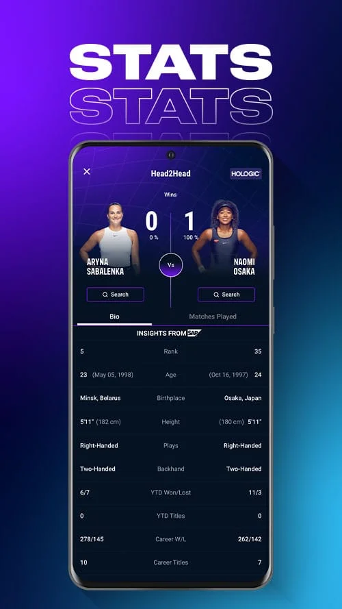 ATP WTA Live Screenshot 2