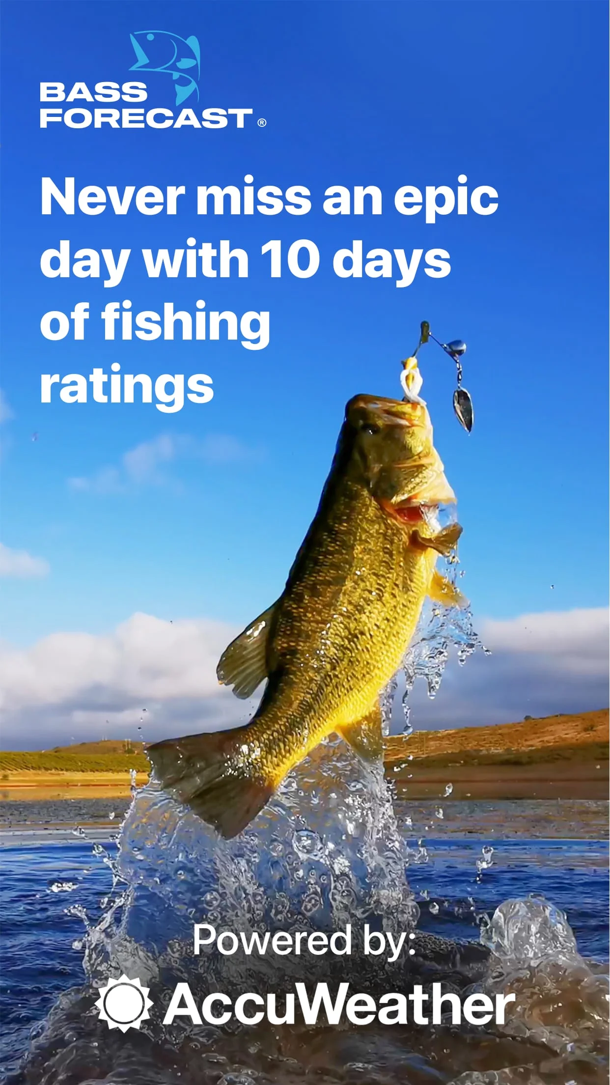 BassForecast: Fishing Forecast Screenshot 1