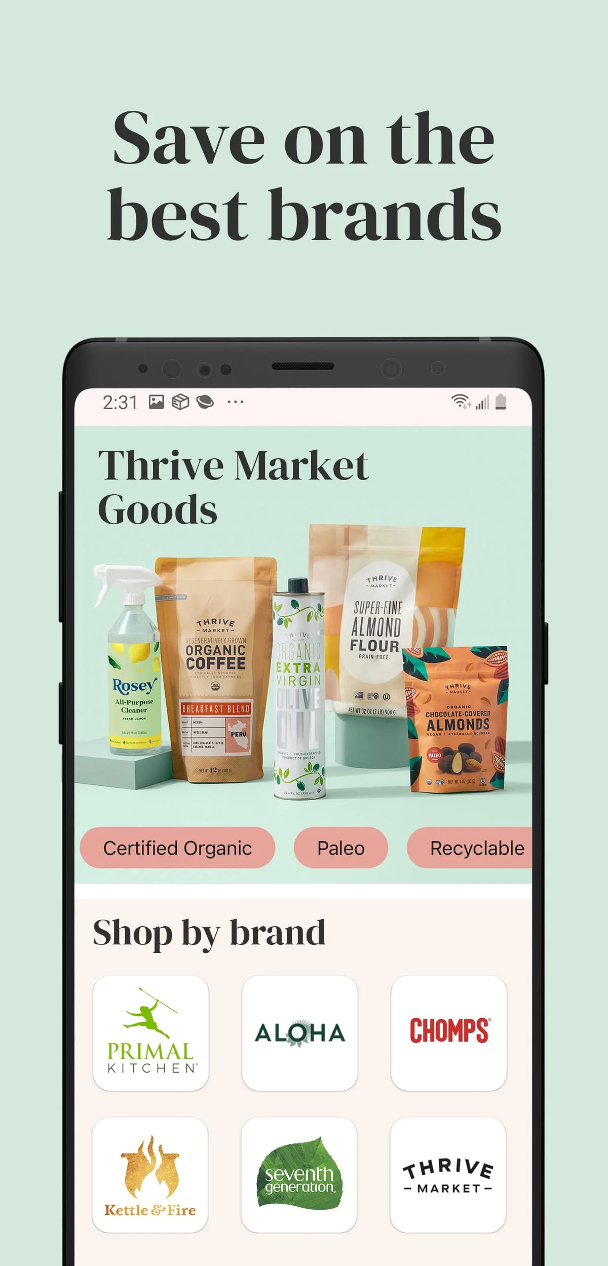 Thrive Market: Shop Healthy Screenshot 2