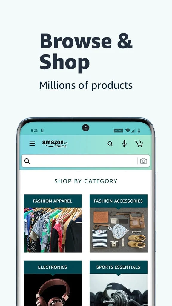 Amazon India Shop, Pay, miniTV Screenshot 1