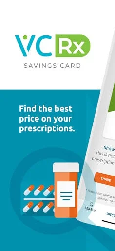 VCRx: Pharmacy Discounts Screenshot 1