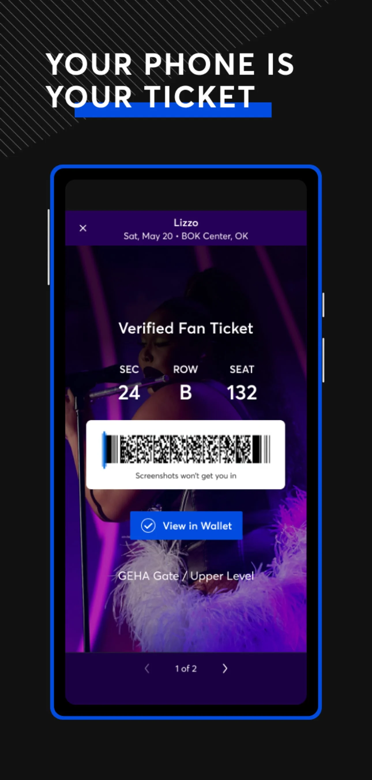 Ticketmaster－Buy, Sell Tickets Screenshot 1