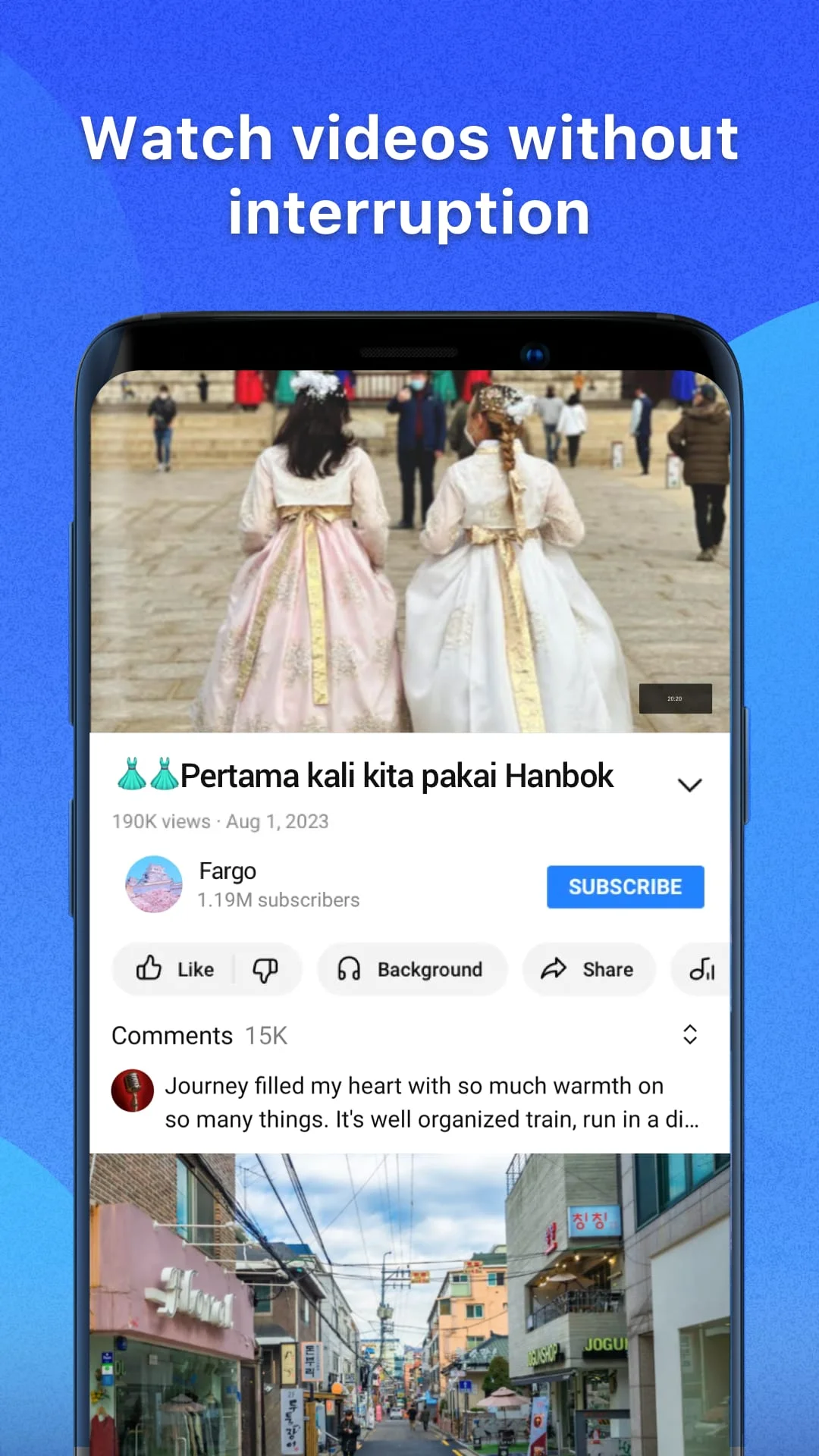 GoTube: Video & Music Player Screenshot 2