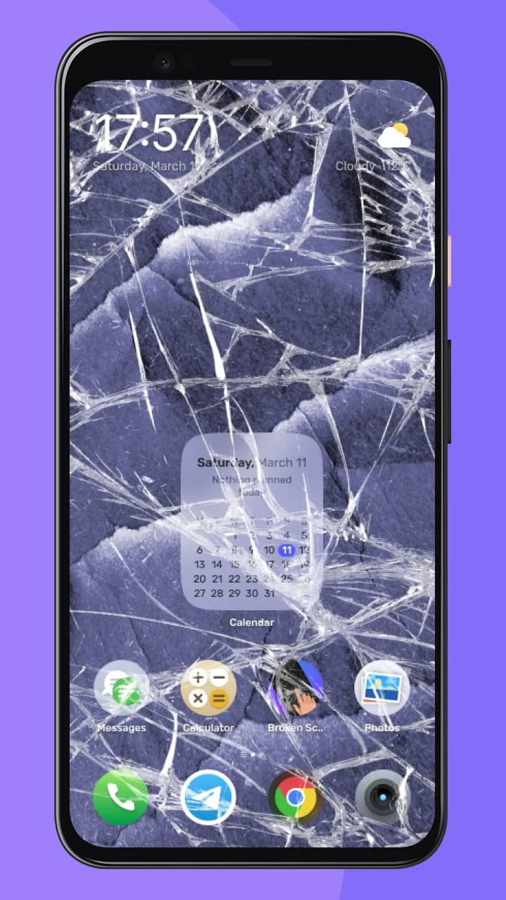 Broken Screen 4K Funny Pranks Screenshot 1