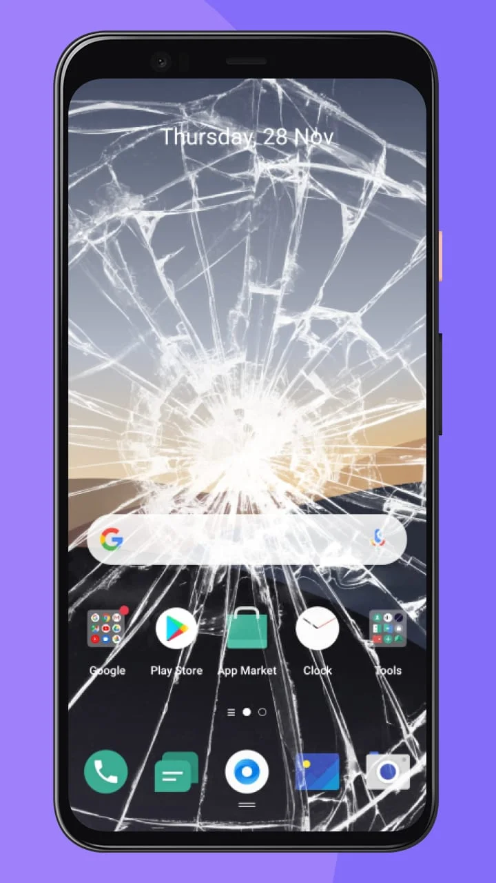 Broken Screen 4K Funny Pranks Screenshot 2