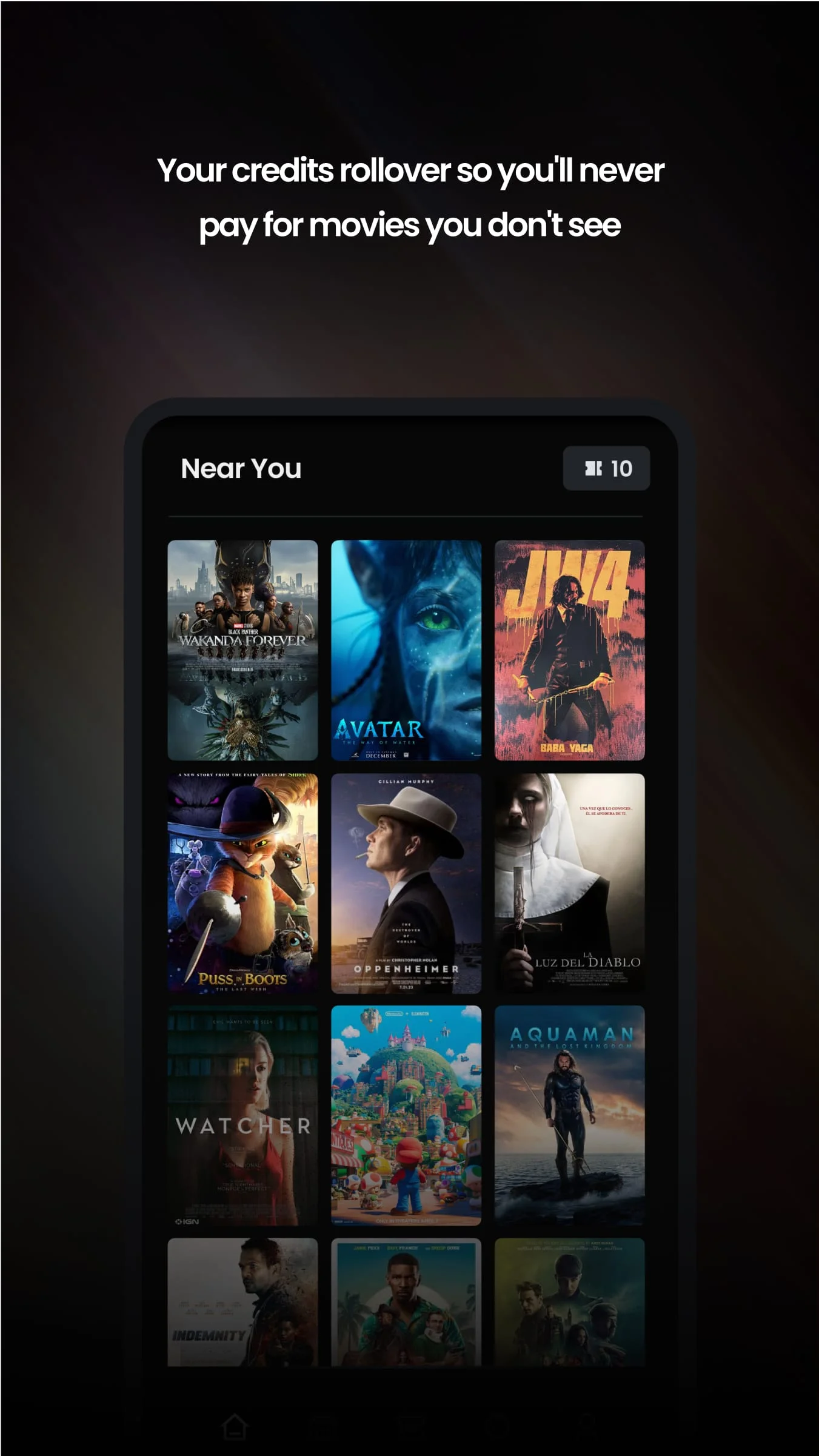 MoviePass Screenshot 3