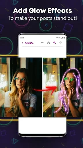 Scribbl - Photo & Video Effect Screenshot 4