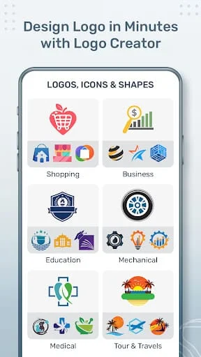 Logo Maker : Graphic Design Screenshot 4