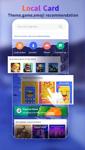 U Launcher Lite-Hide apps Screenshot 3