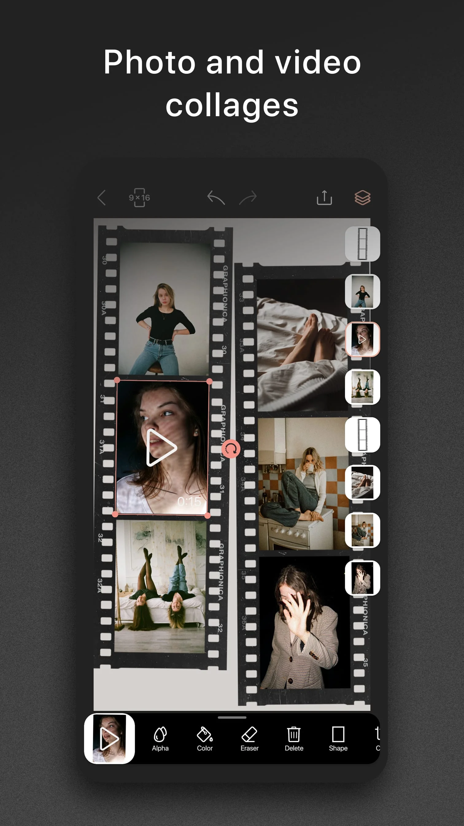 Graphionica: insta story maker Screenshot 2