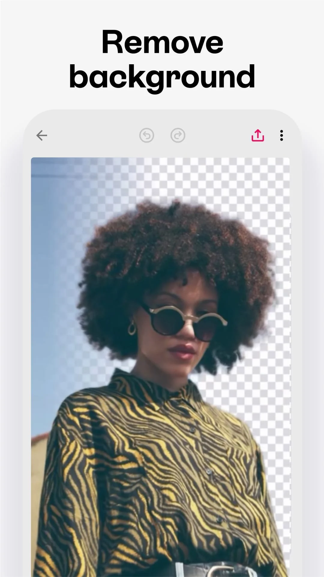 Bazaart AI Photo Editor Design Screenshot 3