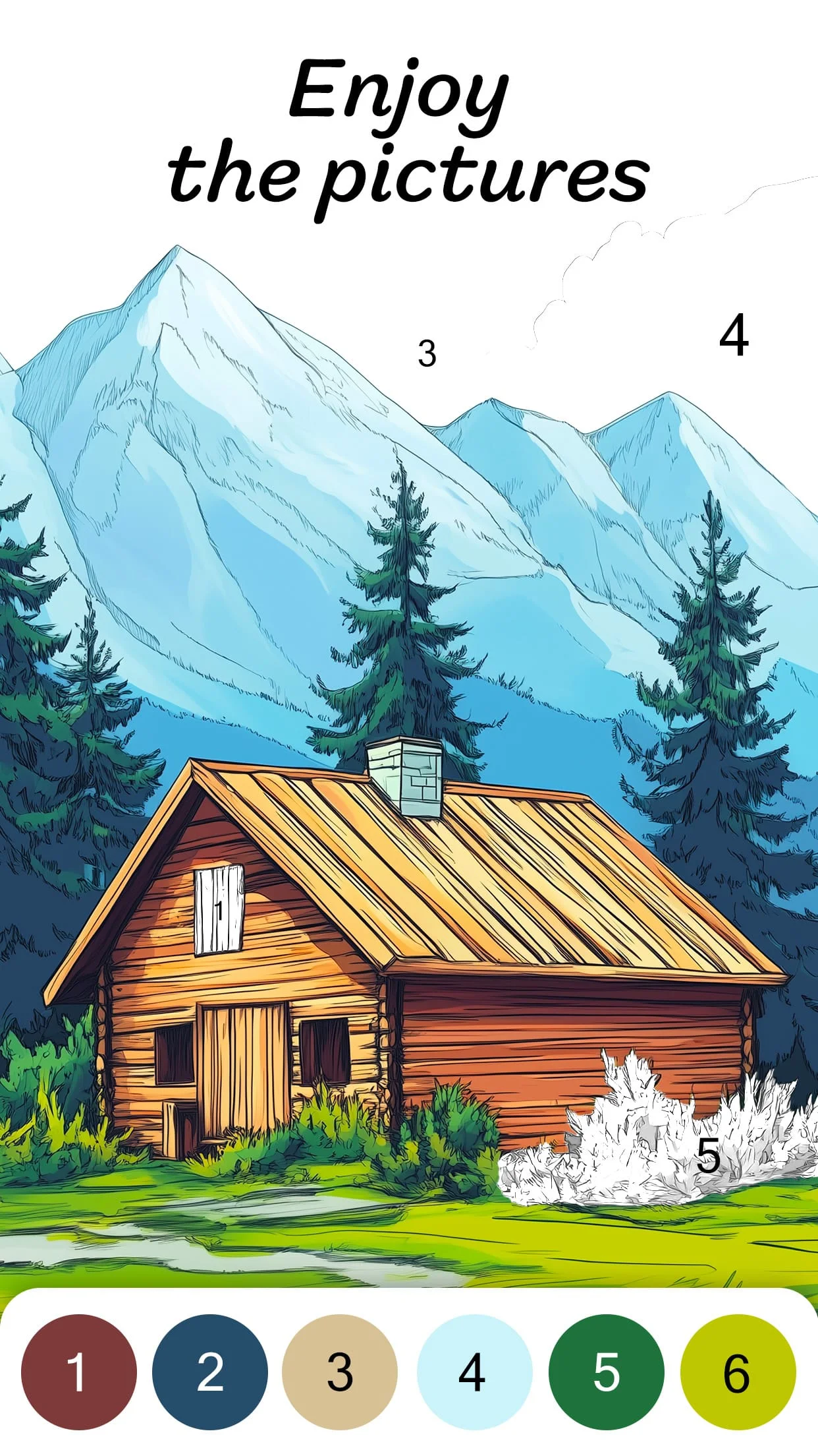 Color by Number for Adults Screenshot 2