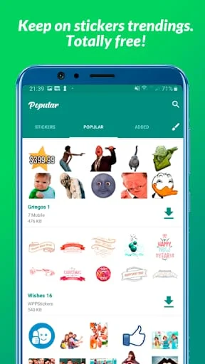 Stickers for WhatsApp Screenshot 2