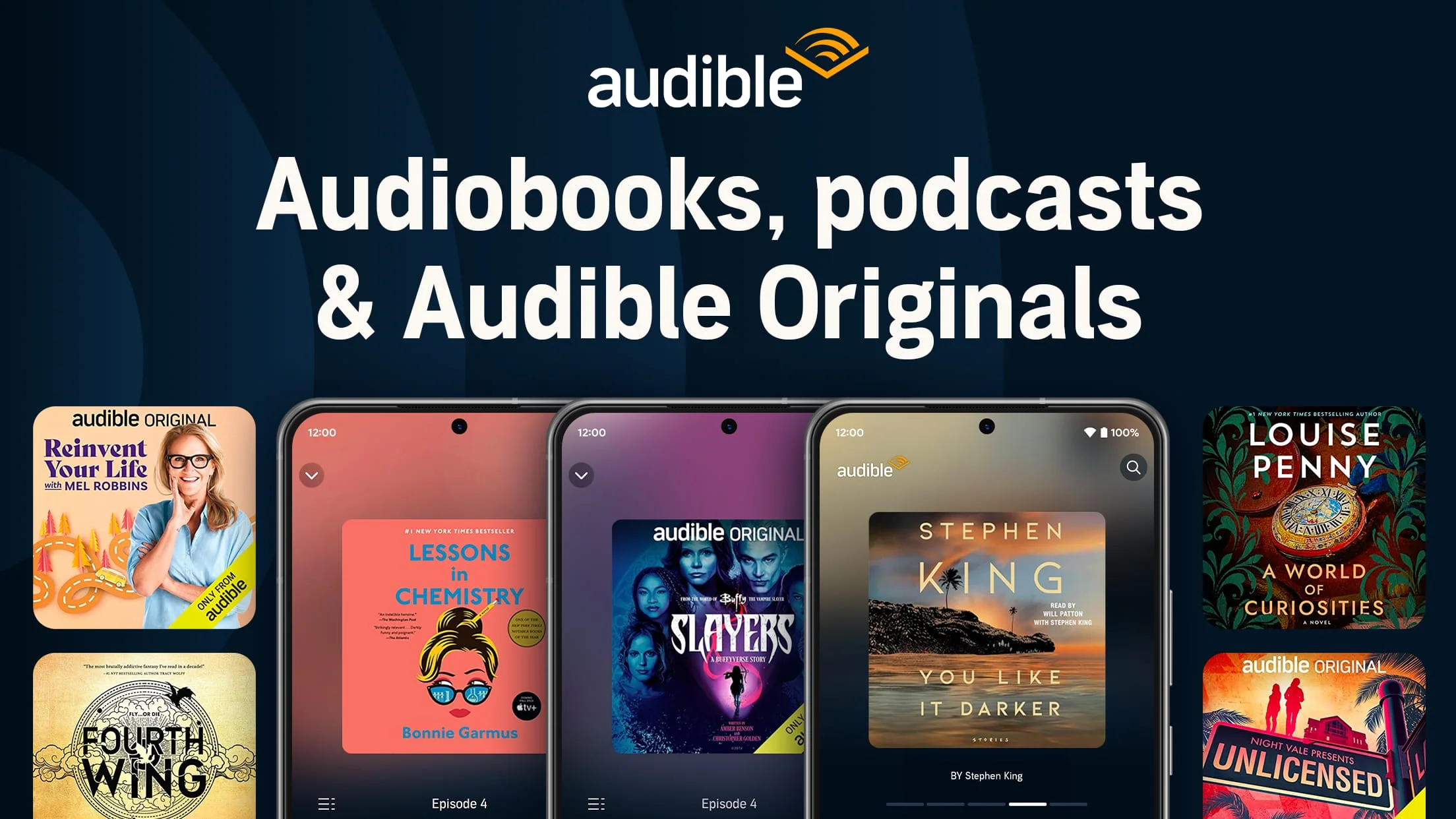 Audible: Audio Entertainment Screenshot 1