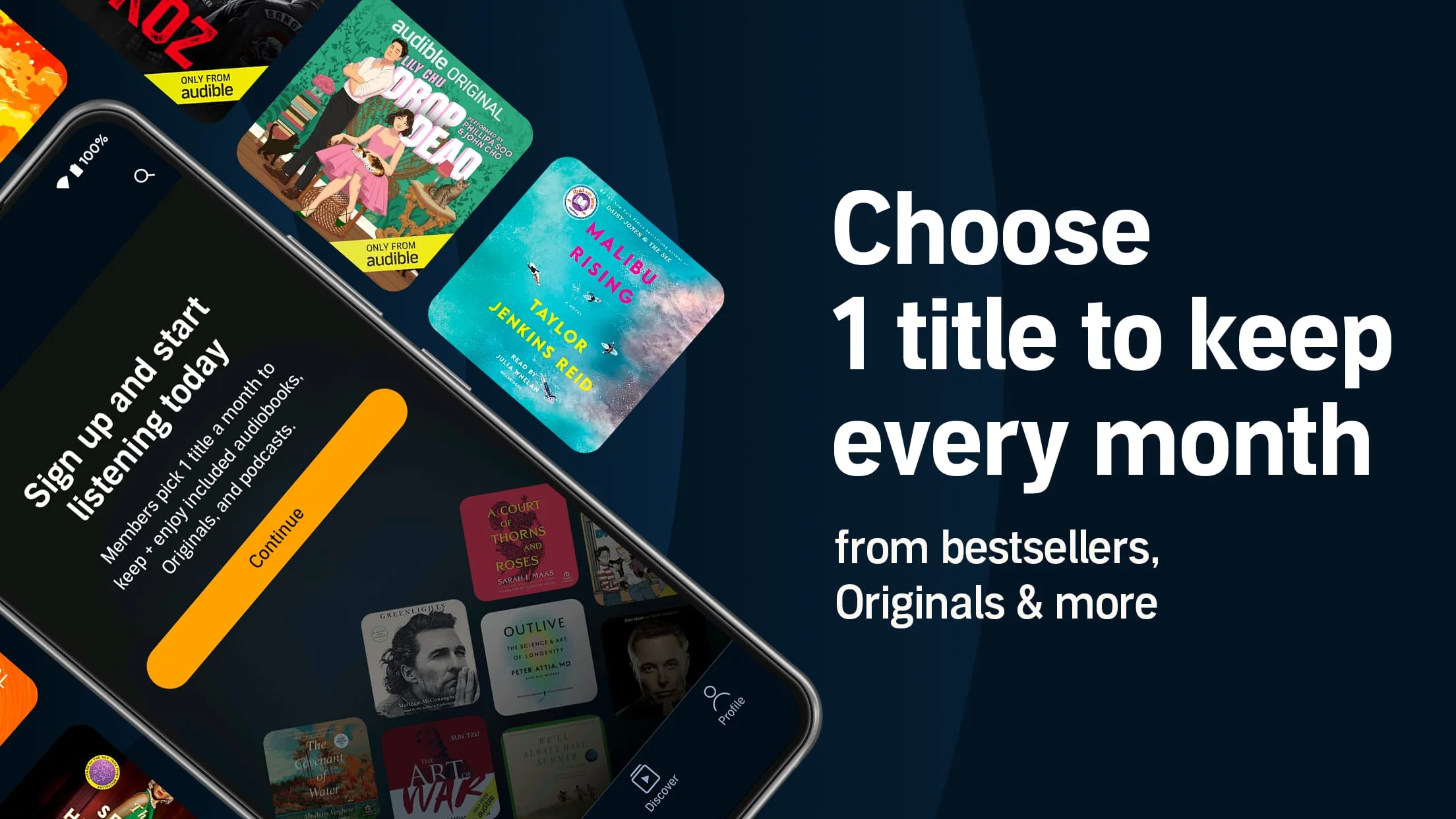 Audible: Audio Entertainment Screenshot 3