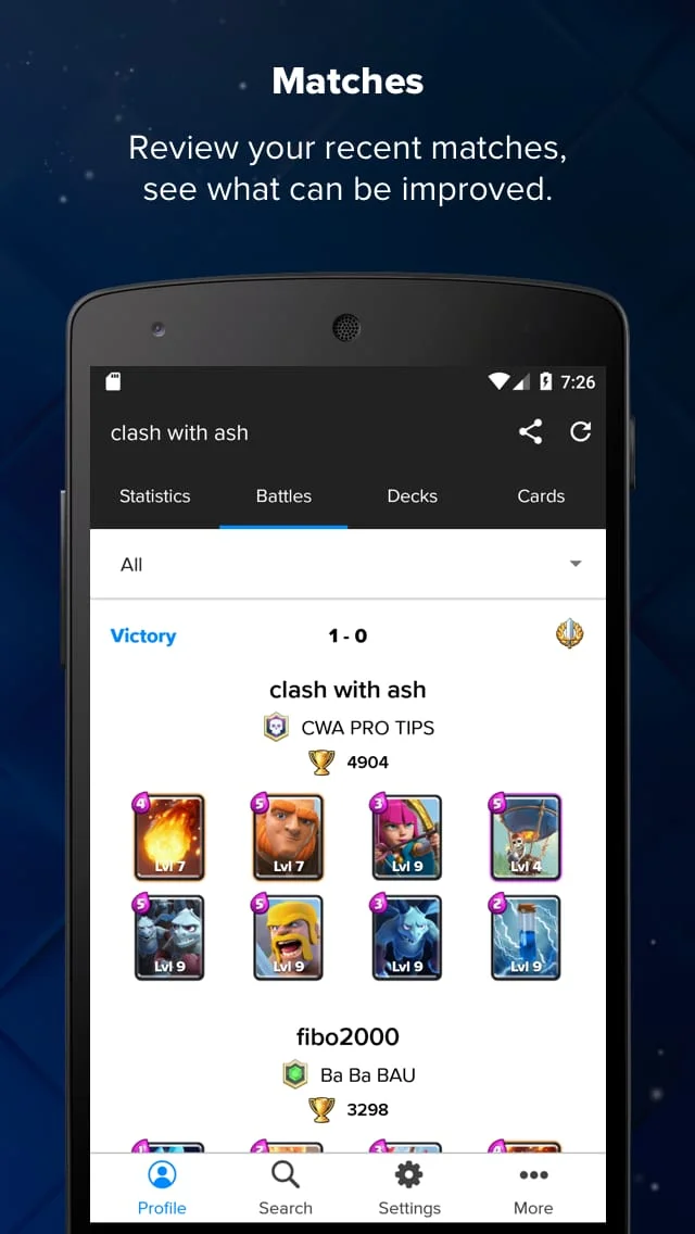 Stats Royale for Clash Royale Screenshot 4
