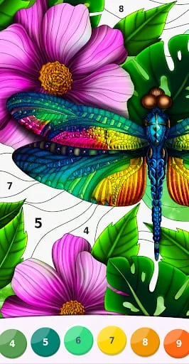 Relax Color - Paint by Number Screenshot 2
