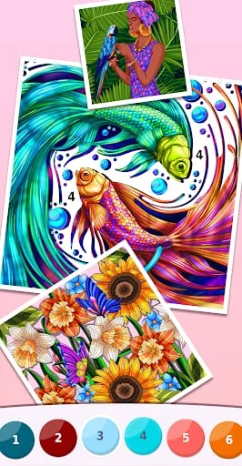 Relax Color - Paint by Number Screenshot 4