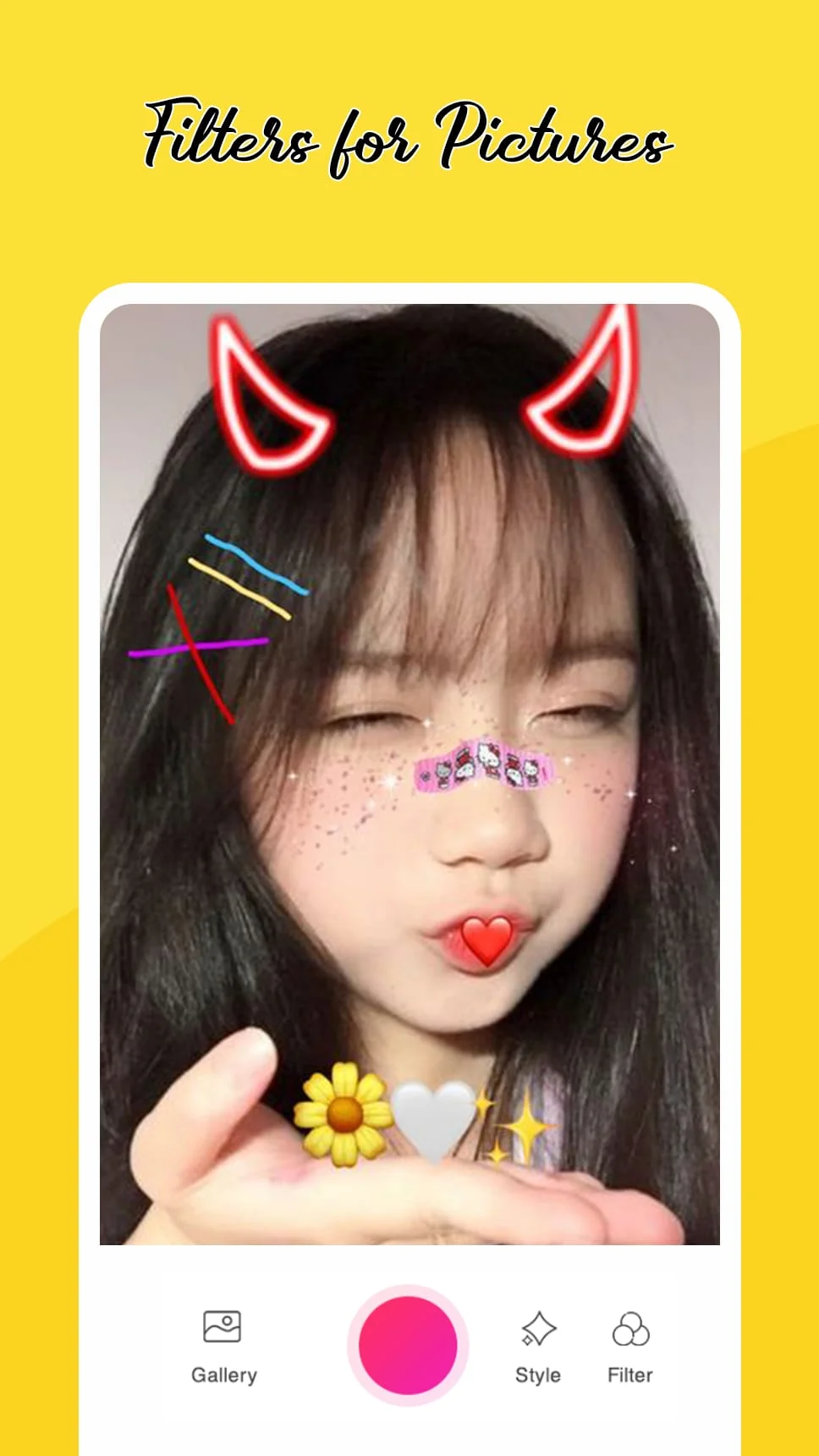 Filters for Pictures - Camera Screenshot 2