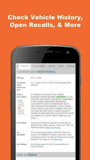 VIN Report for Used Cars Screenshot 3