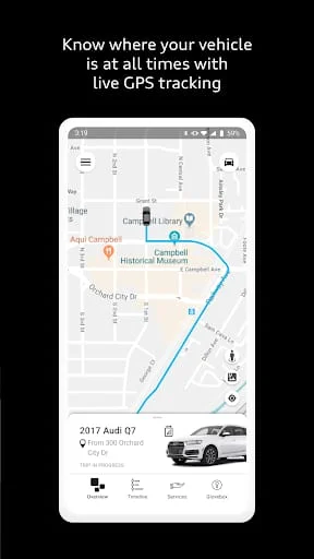 Motion for Audi connect Screenshot 3