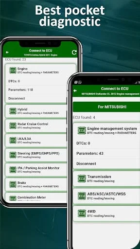 MotorData OBD2 ELM car scanner Screenshot 2