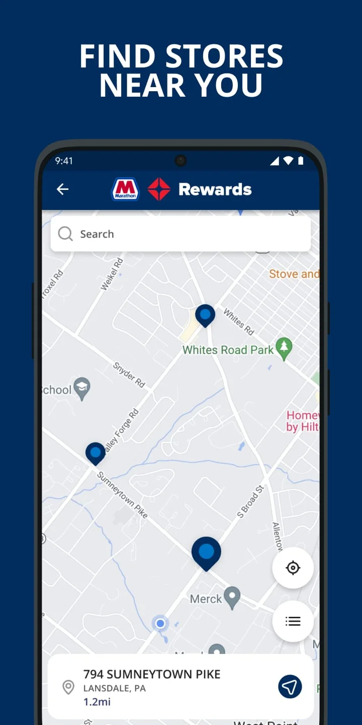 Marathon ARCO Rewards Screenshot 2
