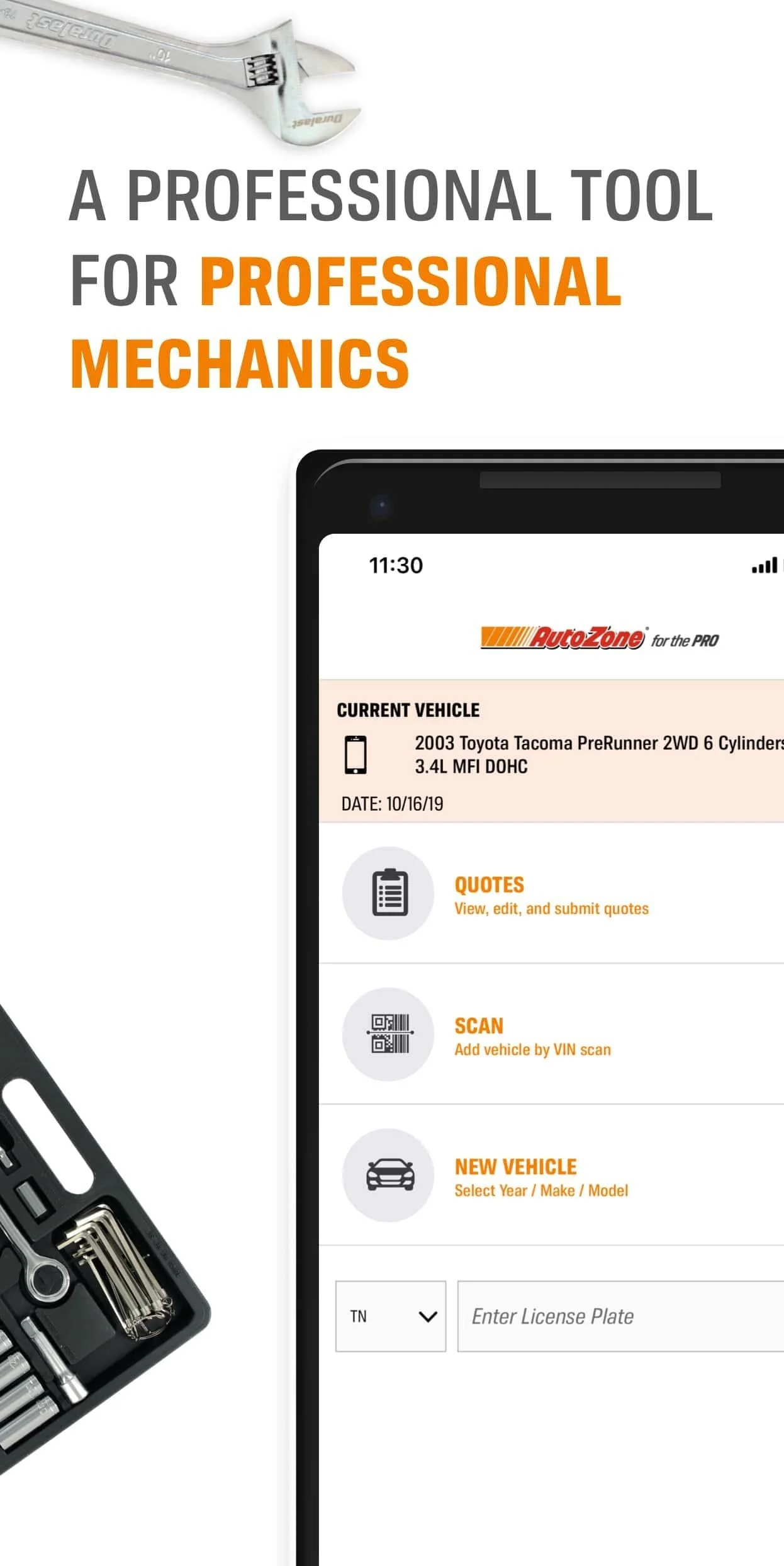 AutoZonePro Mobile Screenshot 1