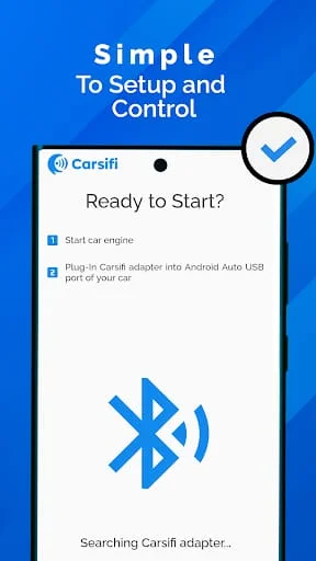 Carsifi Wireless Android Auto Screenshot 4