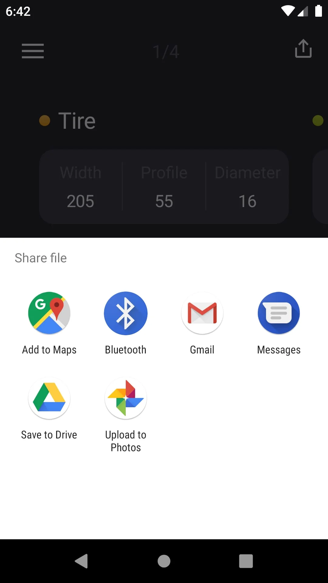 Tire Size Calculator: Car tool Screenshot 4