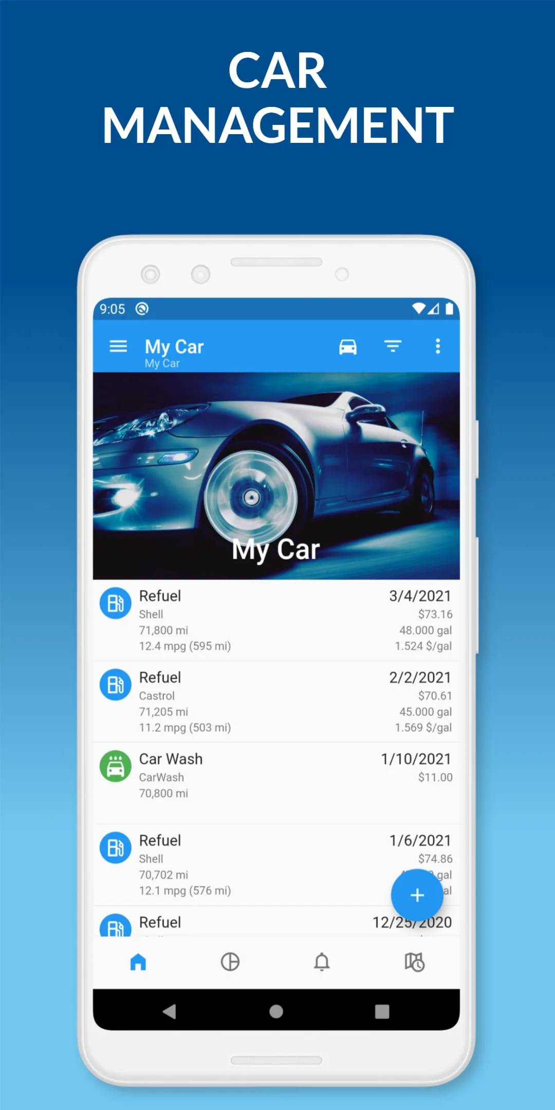 My Car - Car Management Screenshot 1