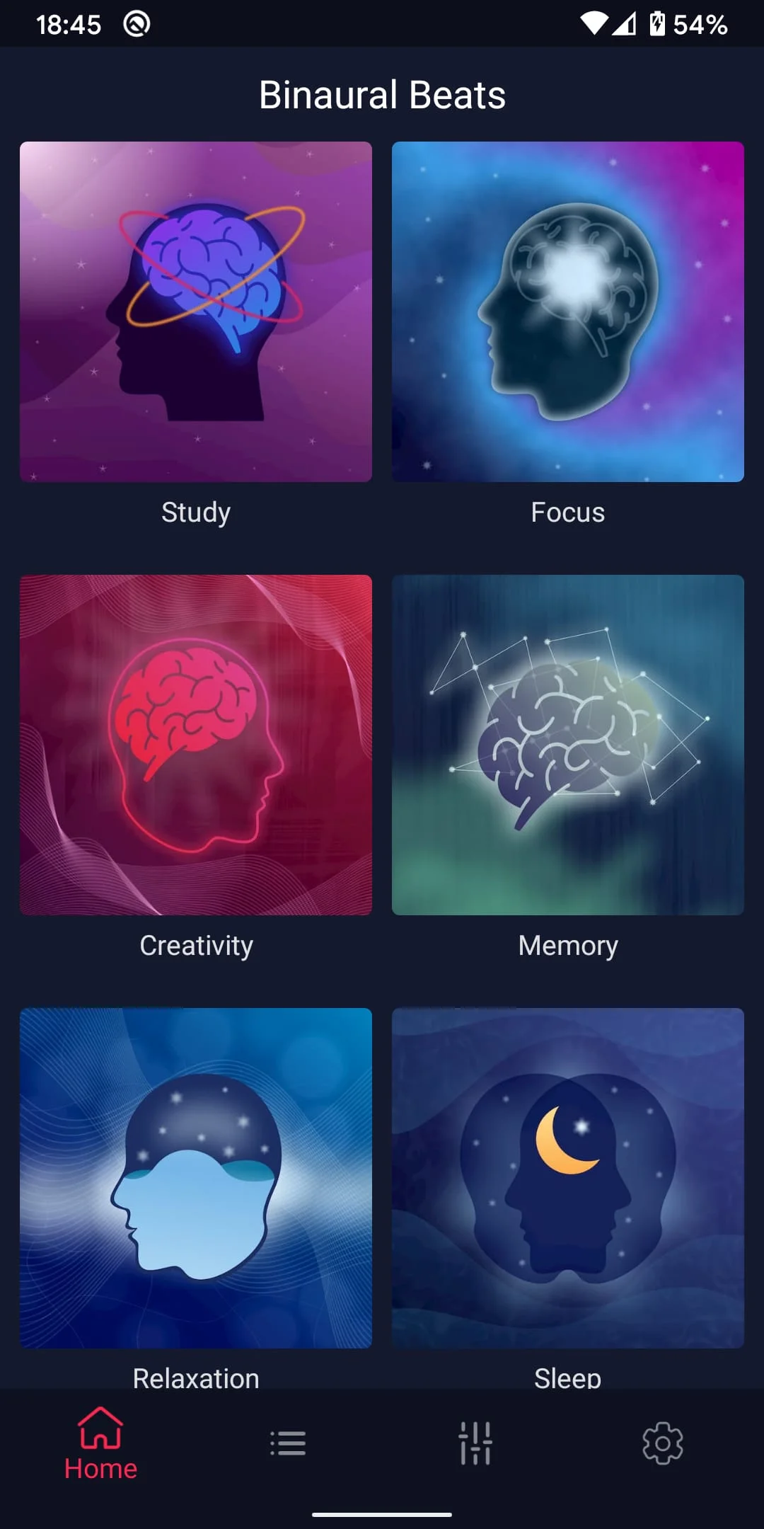 Binaural Beats - study music Screenshot 1
