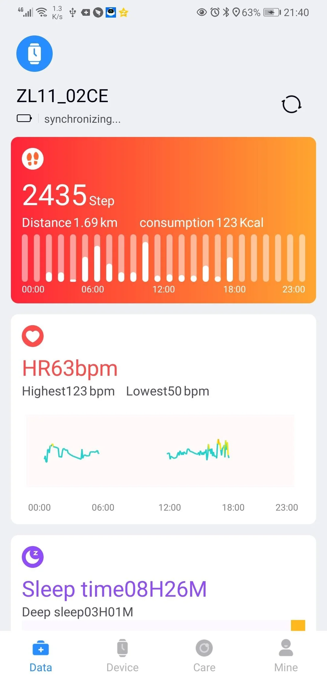 FFit Screenshot 1
