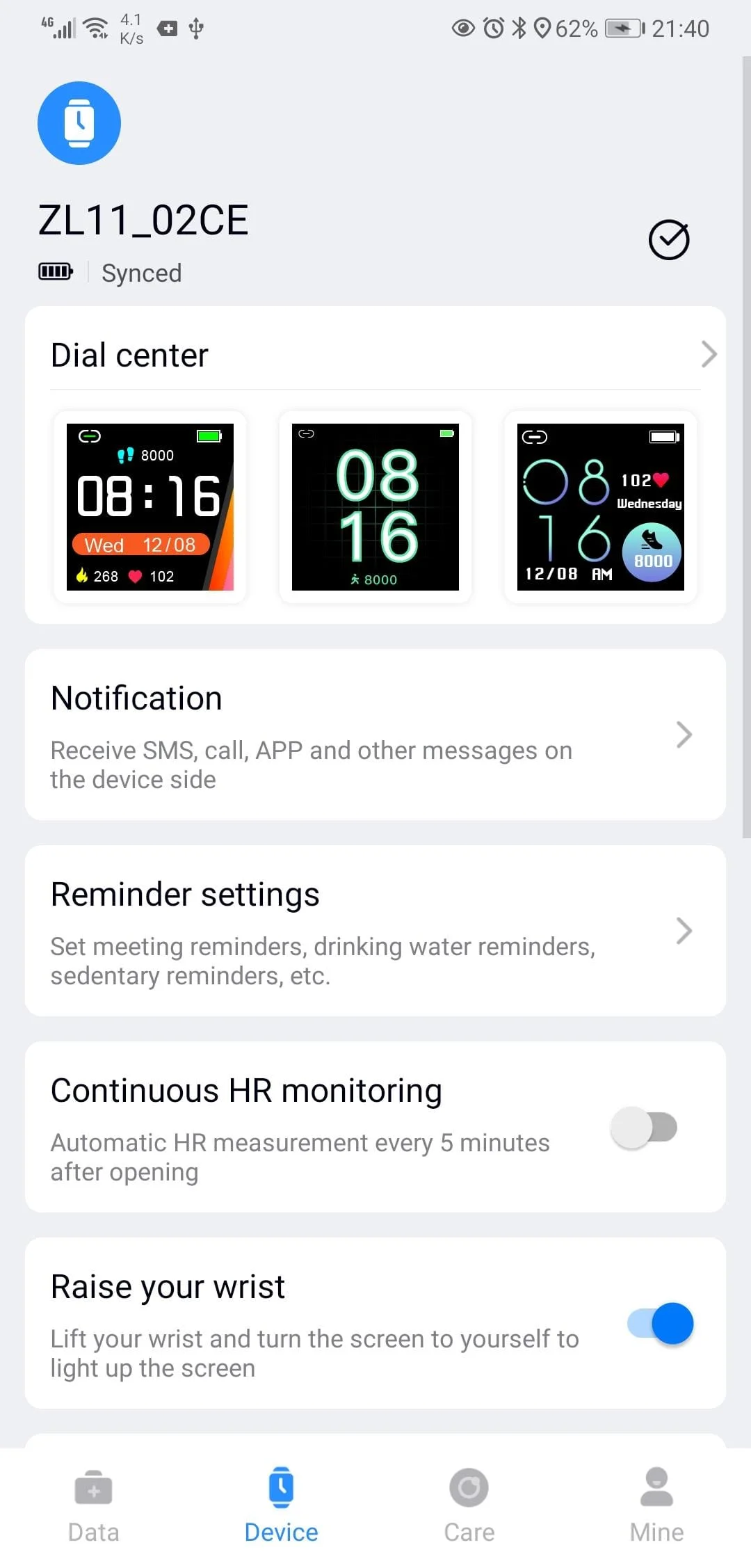 FFit Screenshot 2