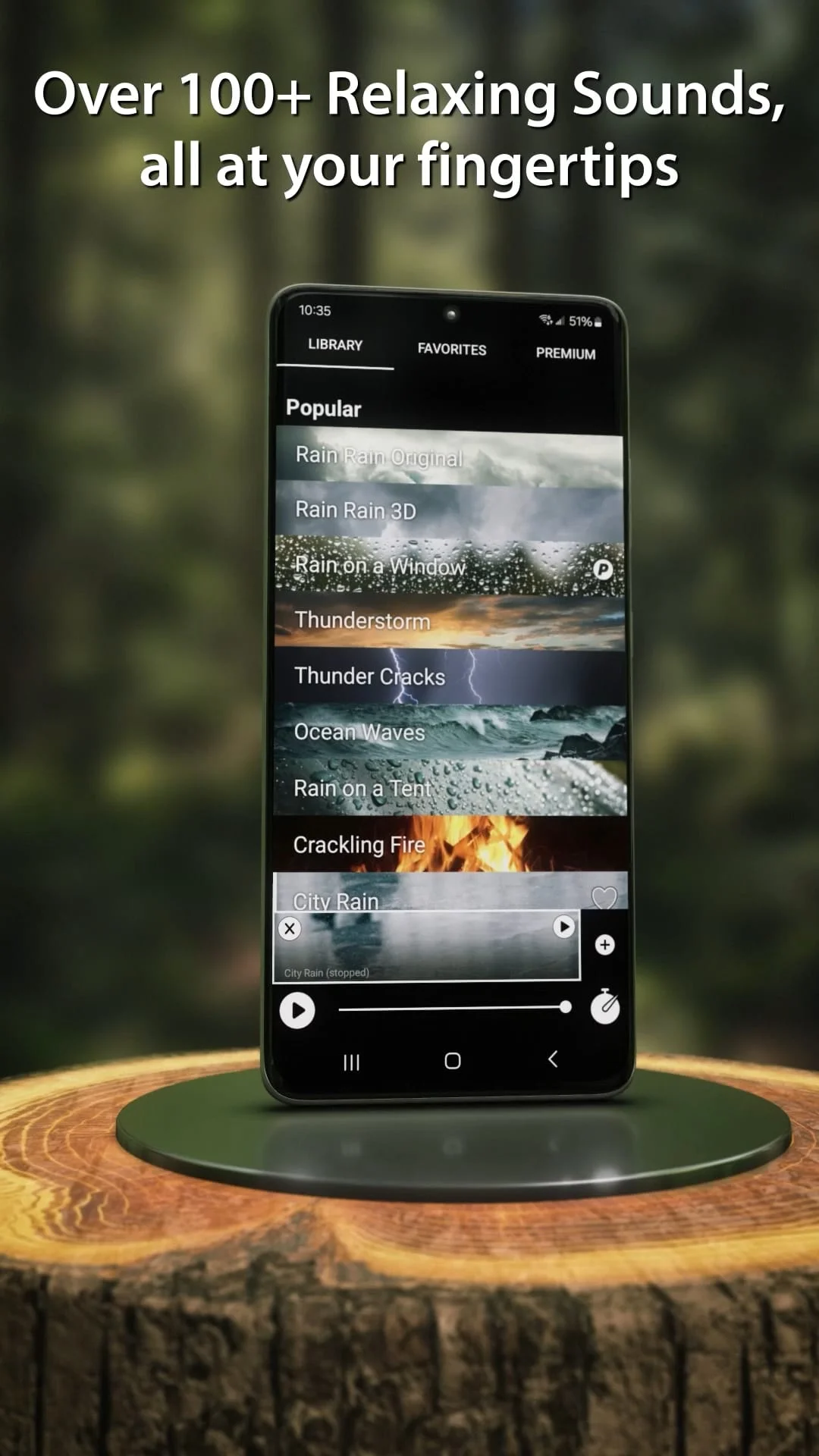 Rain Rain Sleep Sounds Screenshot 1