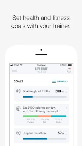 Life Time Training Screenshot 4