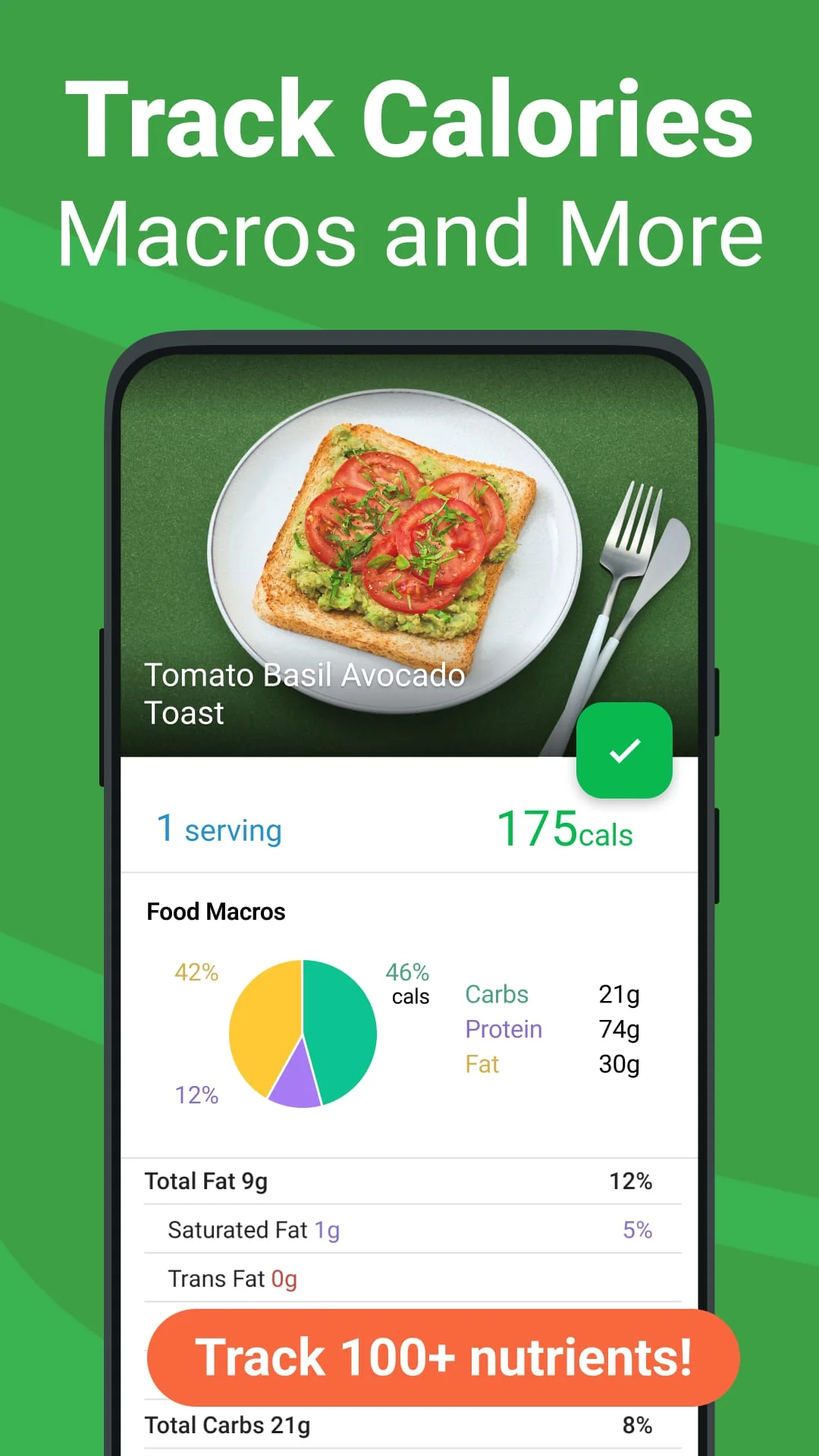 Calorie Counter - MyNetDiary Screenshot 4