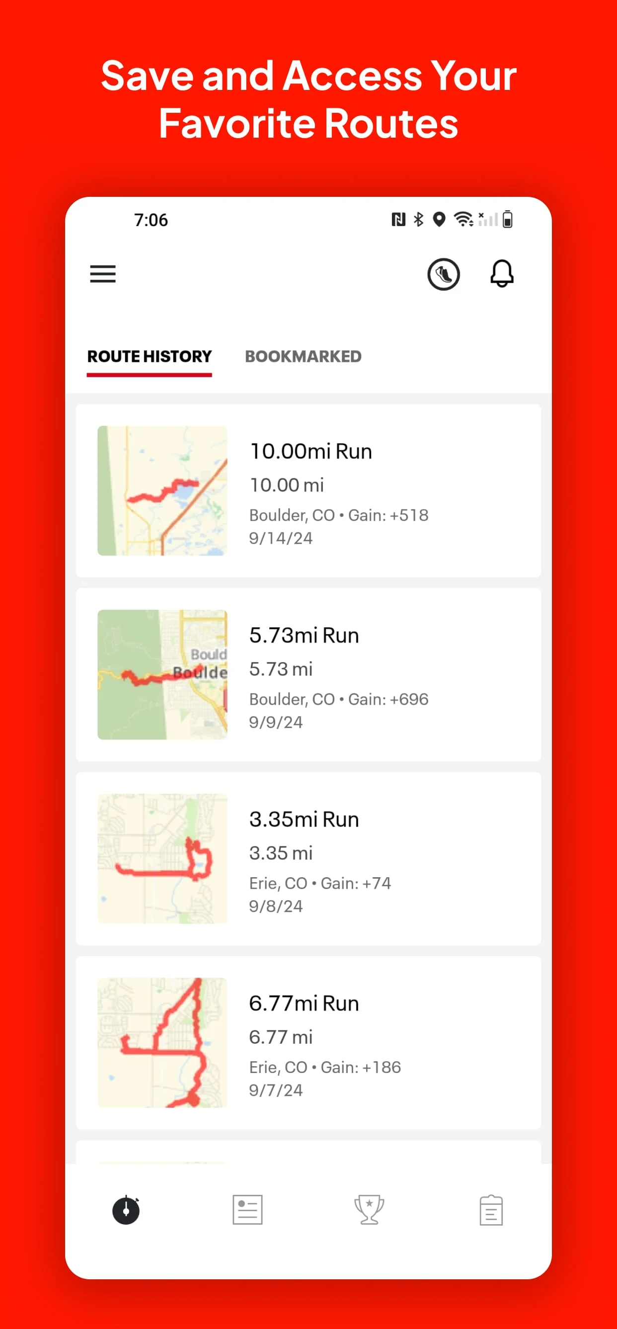 Map My Ride GPS Cycling Riding Screenshot 3