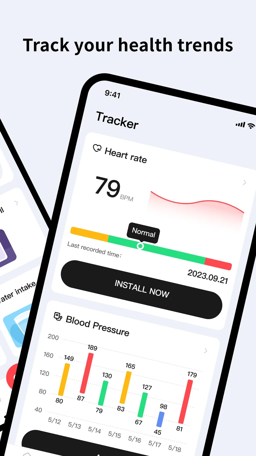 Heart Rate Health & BP Monitor Screenshot 2
