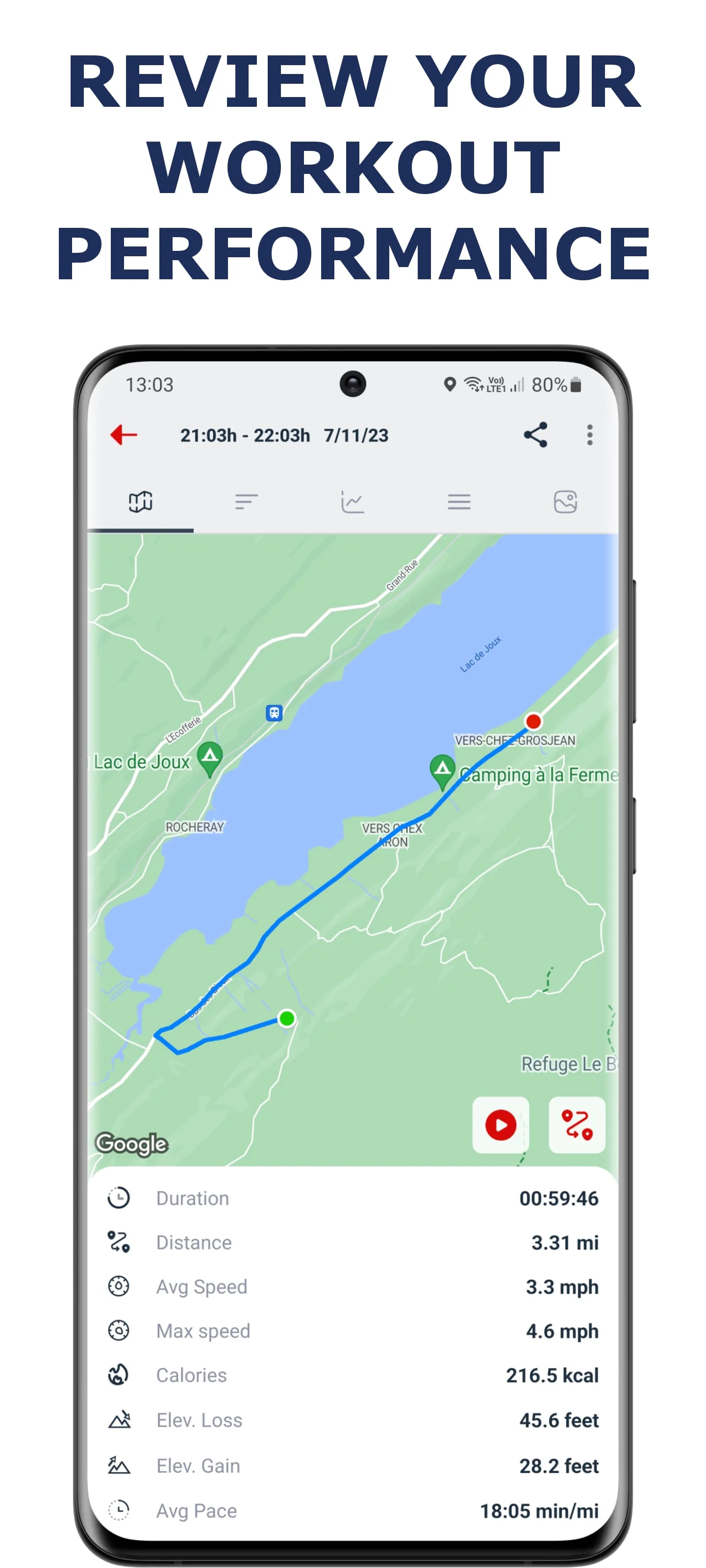 Cycling app — Bike Tracker Screenshot 3