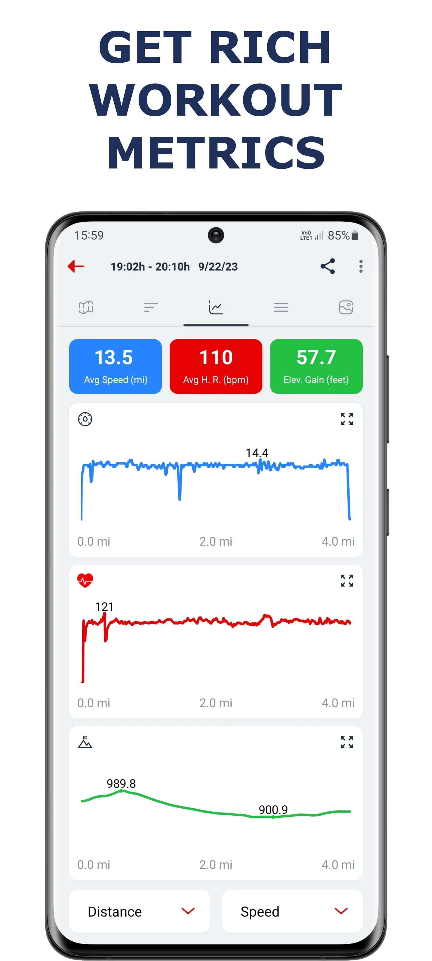Cycling app — Bike Tracker Screenshot 4