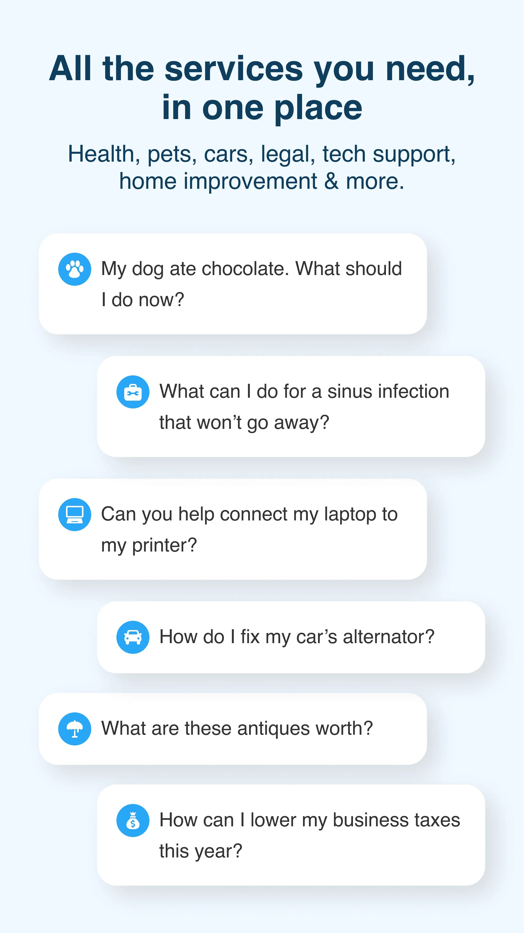 JustAnswer: Ask for help, 24/7 Screenshot 4