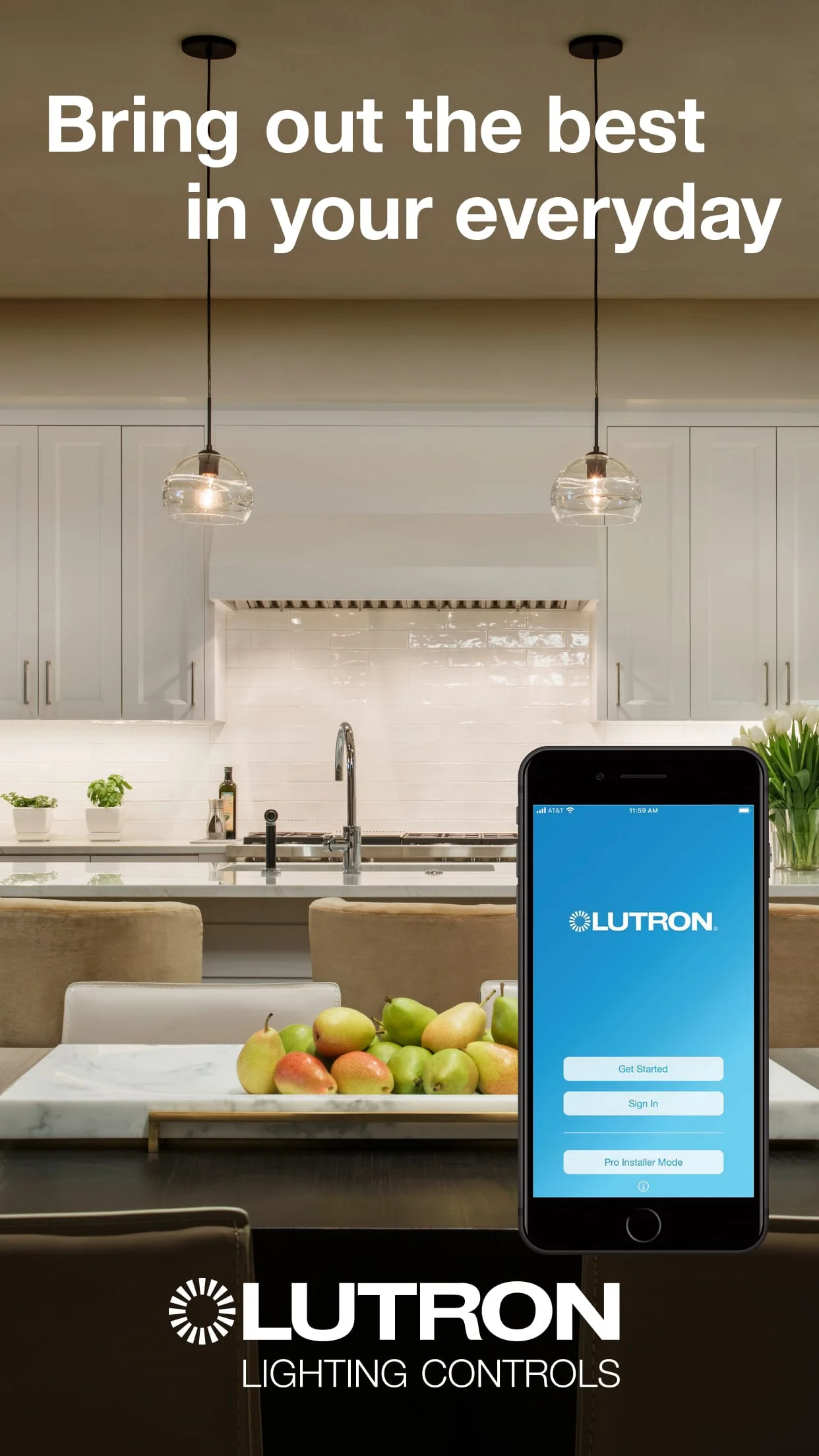 Lutron App Screenshot 1