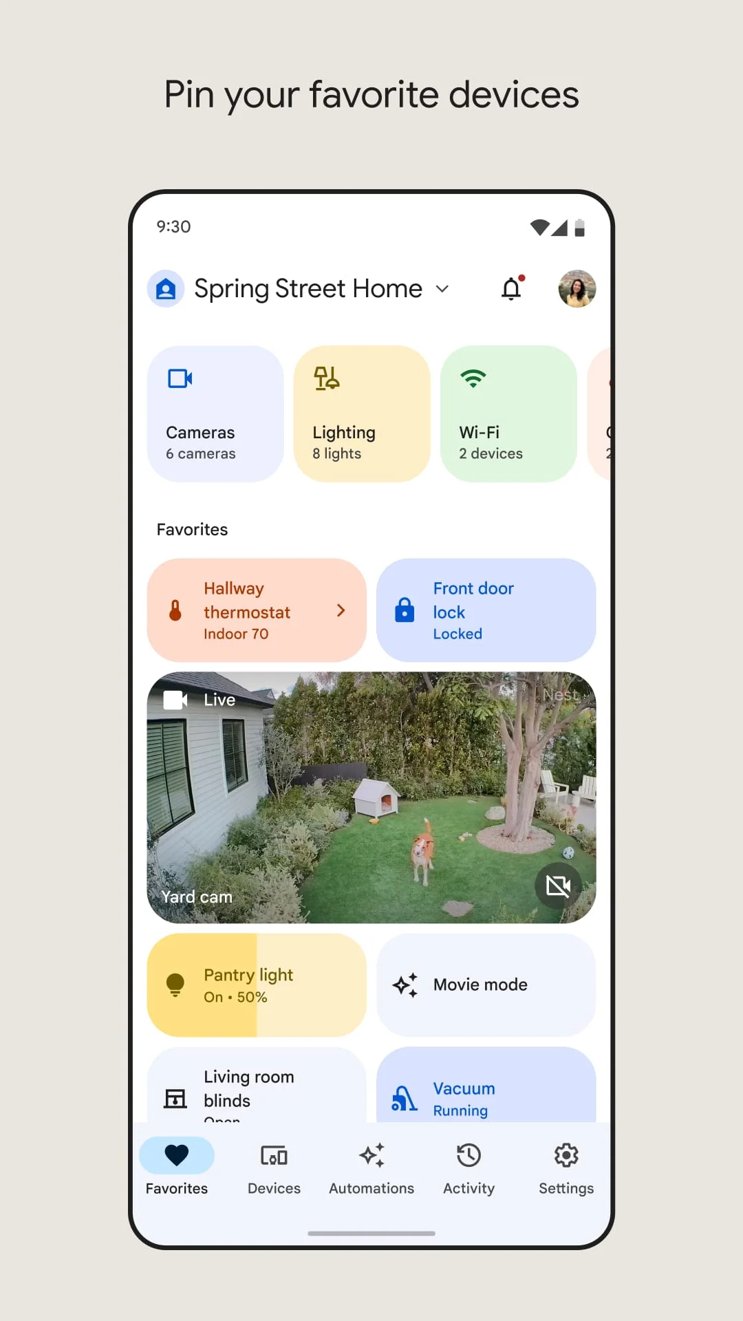 Google Home Screenshot 1