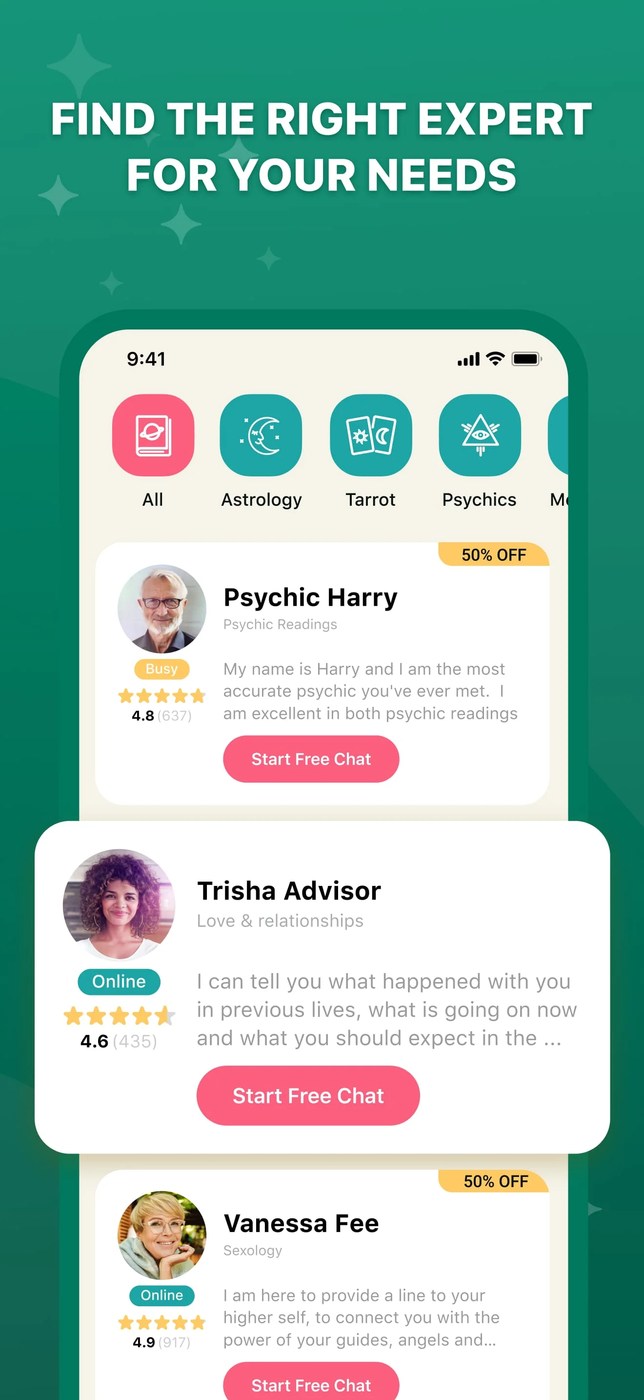 PsychicBook - Psychic Readings Screenshot 2