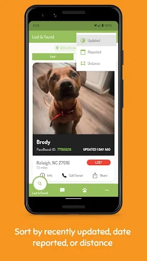 PawBoost - Lost and Found Pets Screenshot 2